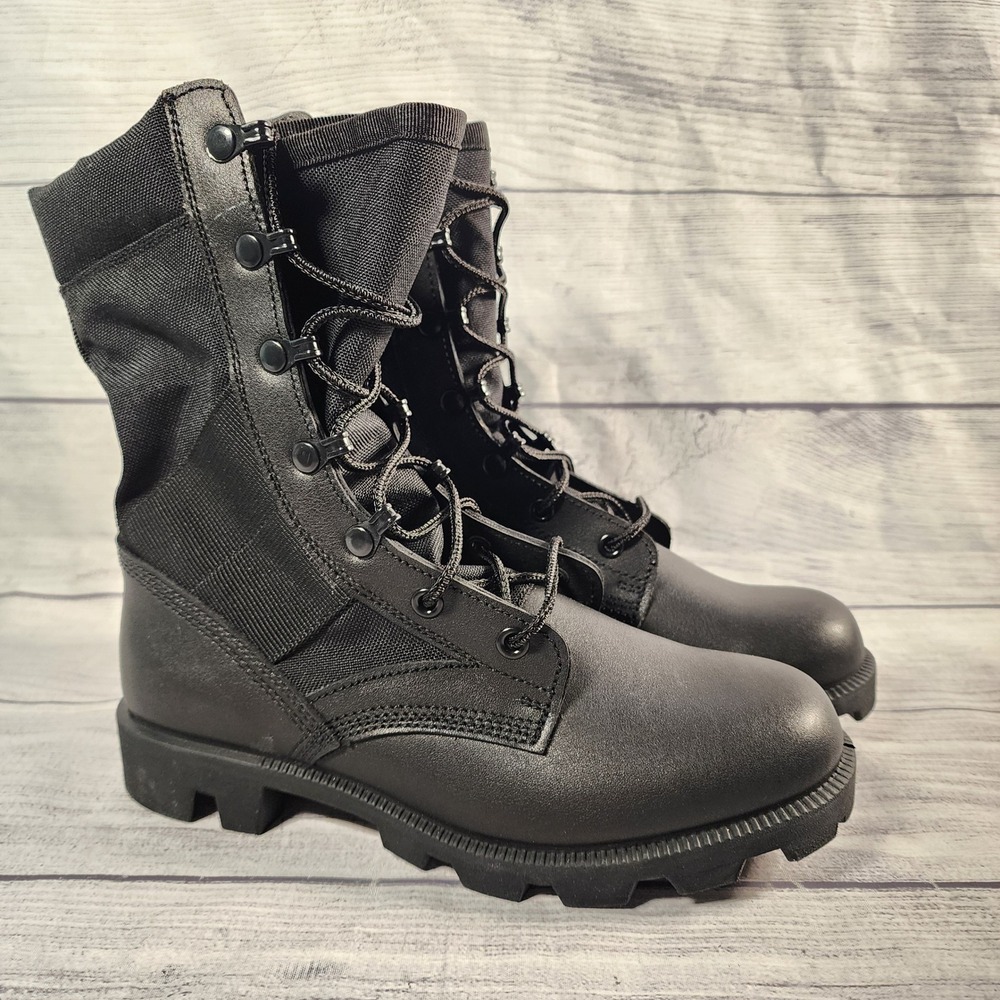 Belleville BV903PR Size 5R Black Leather Tactical Combat Boots